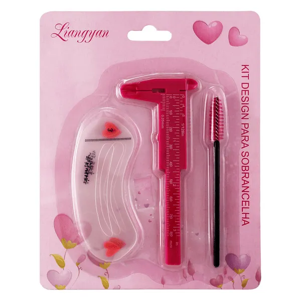 Pack Regla Con Molde Y Espuler 2 Leyli Corazón Pack Regla Con Molde Y Espuler - Imagen 2