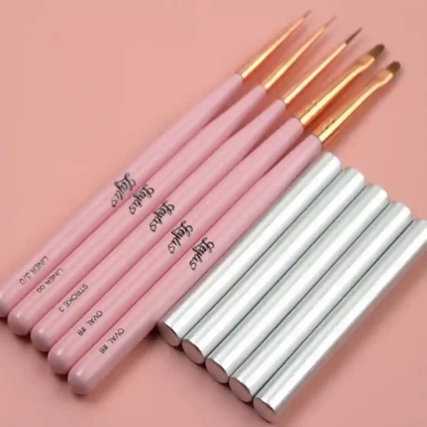 Set Pincel Leyli X5Pcs Kolinsky