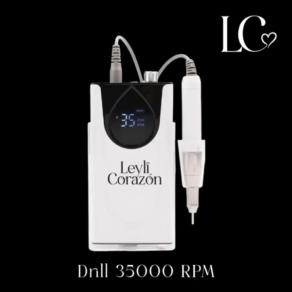 DRILL Leyli Blanco copia 1 Leyli Corazón Belleza Uñas Nails Lashes Pestañas Cejas Eyelashes Herramientas Cúticula