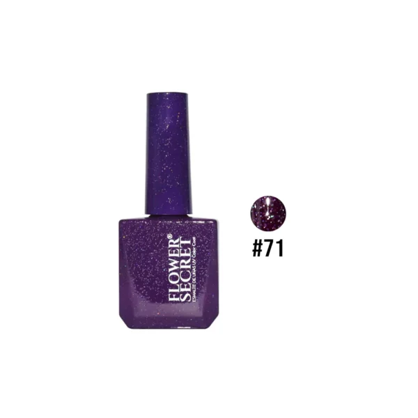 esmalte 15ml flower secret 71 662eddfd7e9e9 Leyli Corazón Belleza Uñas Nails Lashes Pestañas Cejas Eyelashes Herramientas Cúticula