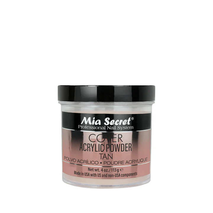 Cover Tan Acrylic Powder 4 Oz Mia Secret 1 Leyli Corazón Cover Tan Acrylic Powder 4 Oz Mia Secret