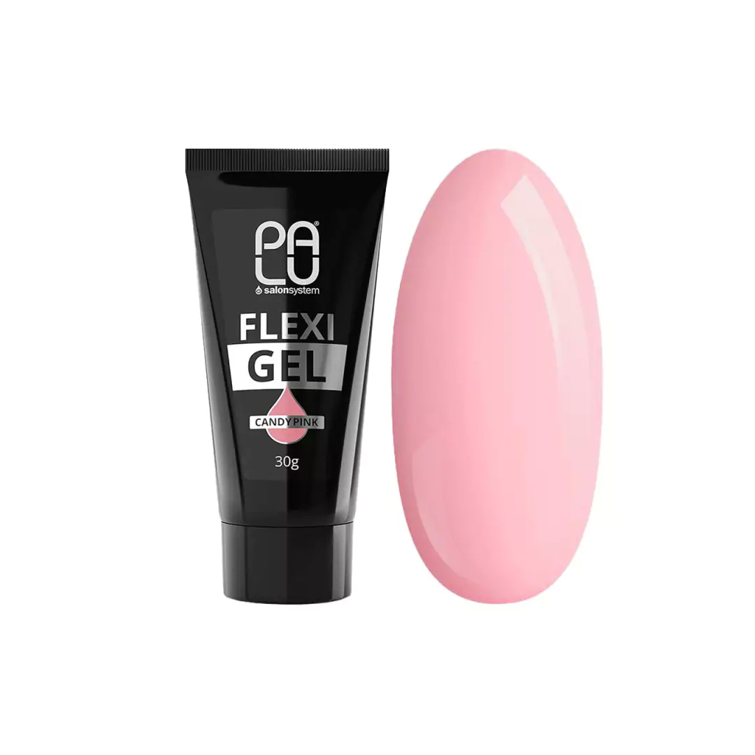 Flexi Gel 30G Candy Pink Palu 1 Leyli Corazón Flexi Gel 30G Candy Pink Palu