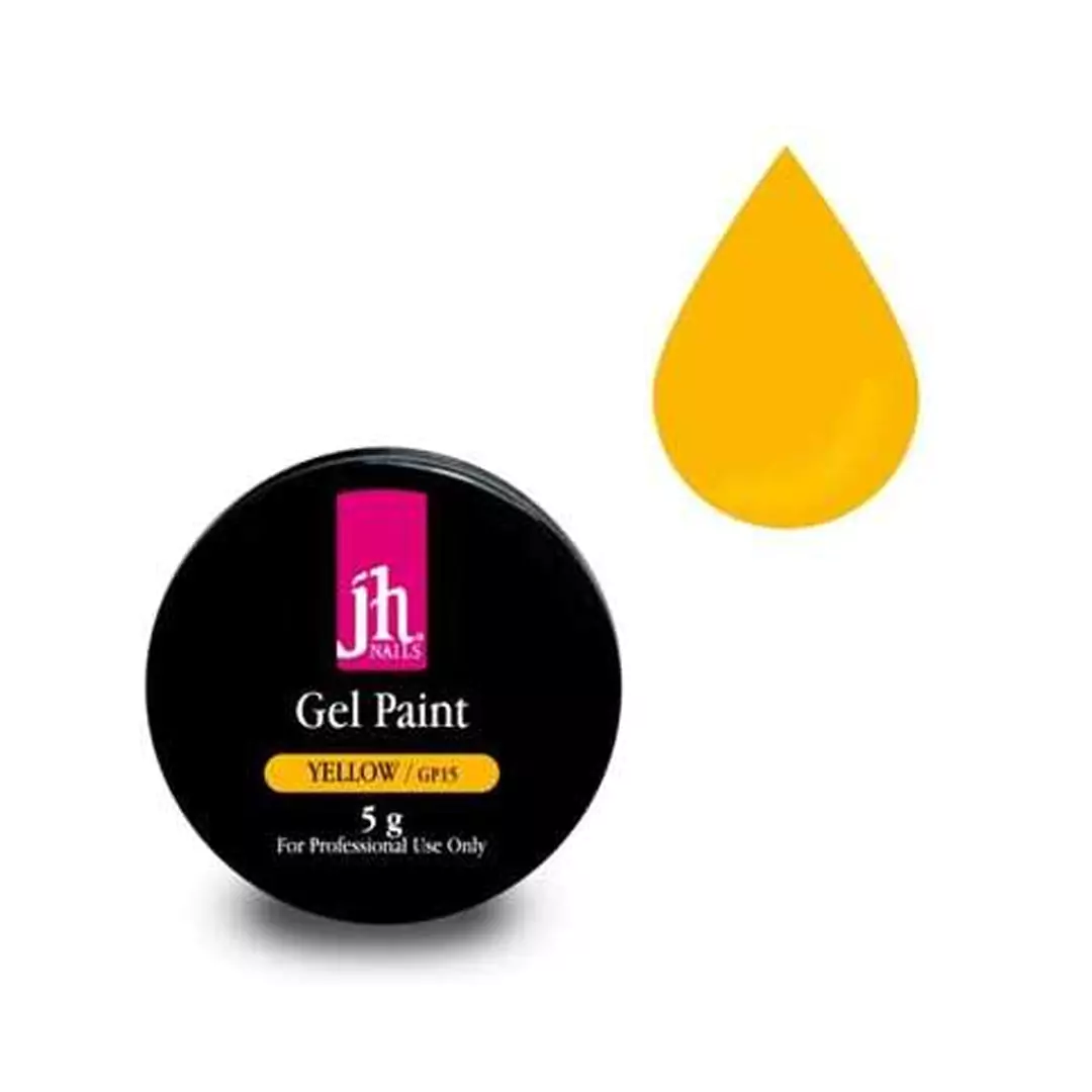 Gel Paint Yellow Jh Nails 1 Leyli Corazón Gel Paint Yellow Jh Nails