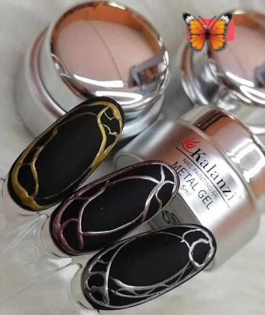 GEL METALICO 5ML KALANZI 003 ROSE GOLD 1 Leyli Corazón GEL METALICO 5ML KALANZI 003 ROSE GOLD