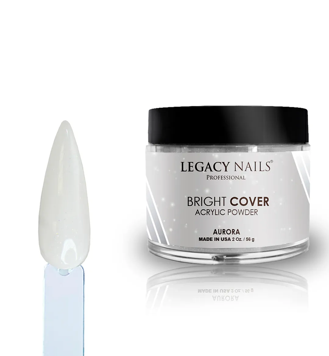 Aurora - Bright Cover Acrylic Powder 2 Oz Legacy Nails 1 Leyli Corazón Aurora - Bright Cover Acrylic Powder 2 Oz Legacy Nails