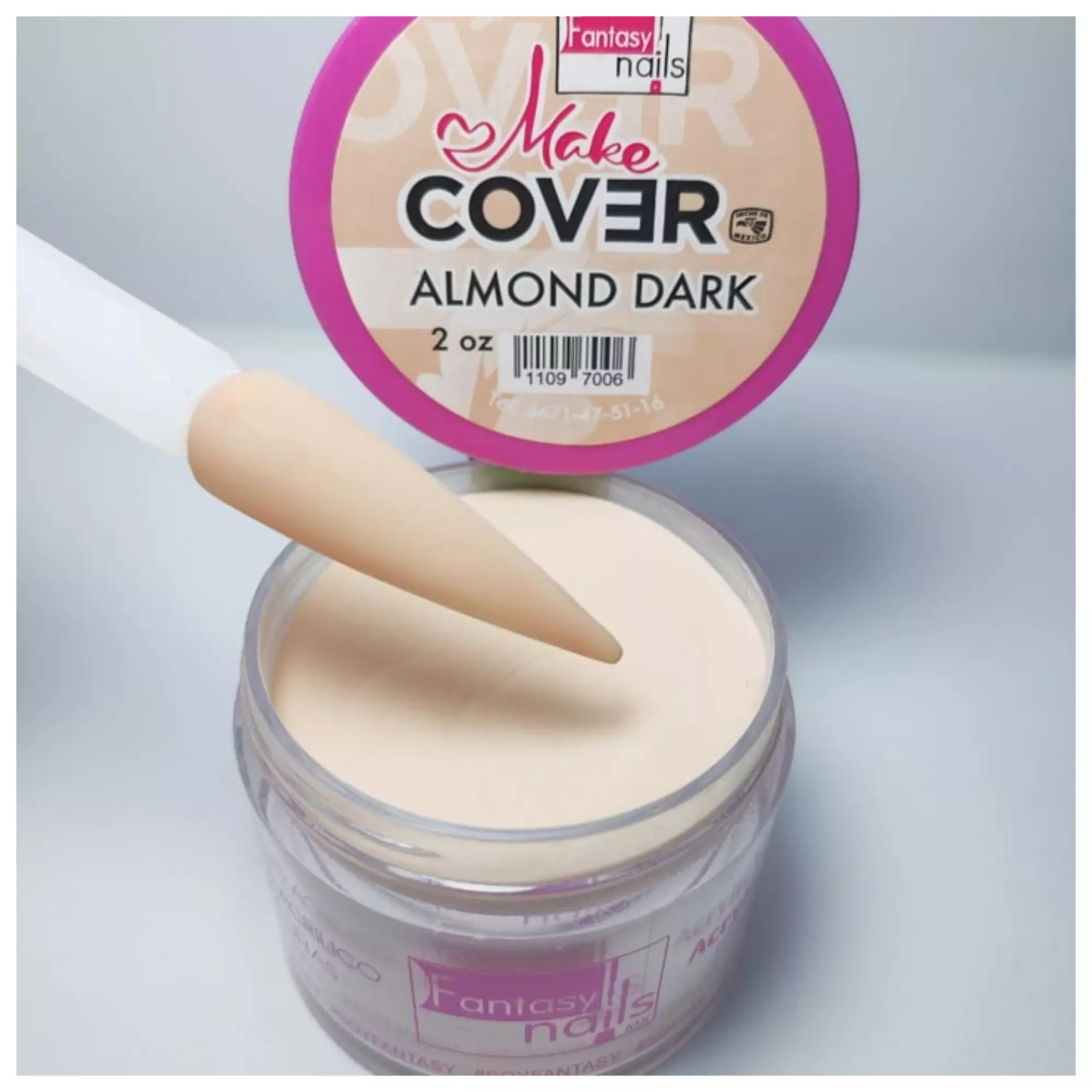 Make Cover Almond Dark 2 Oz Fantasy Nails 1 Leyli Corazón Make Cover Almond Dark 2 Oz Fantasy Nails