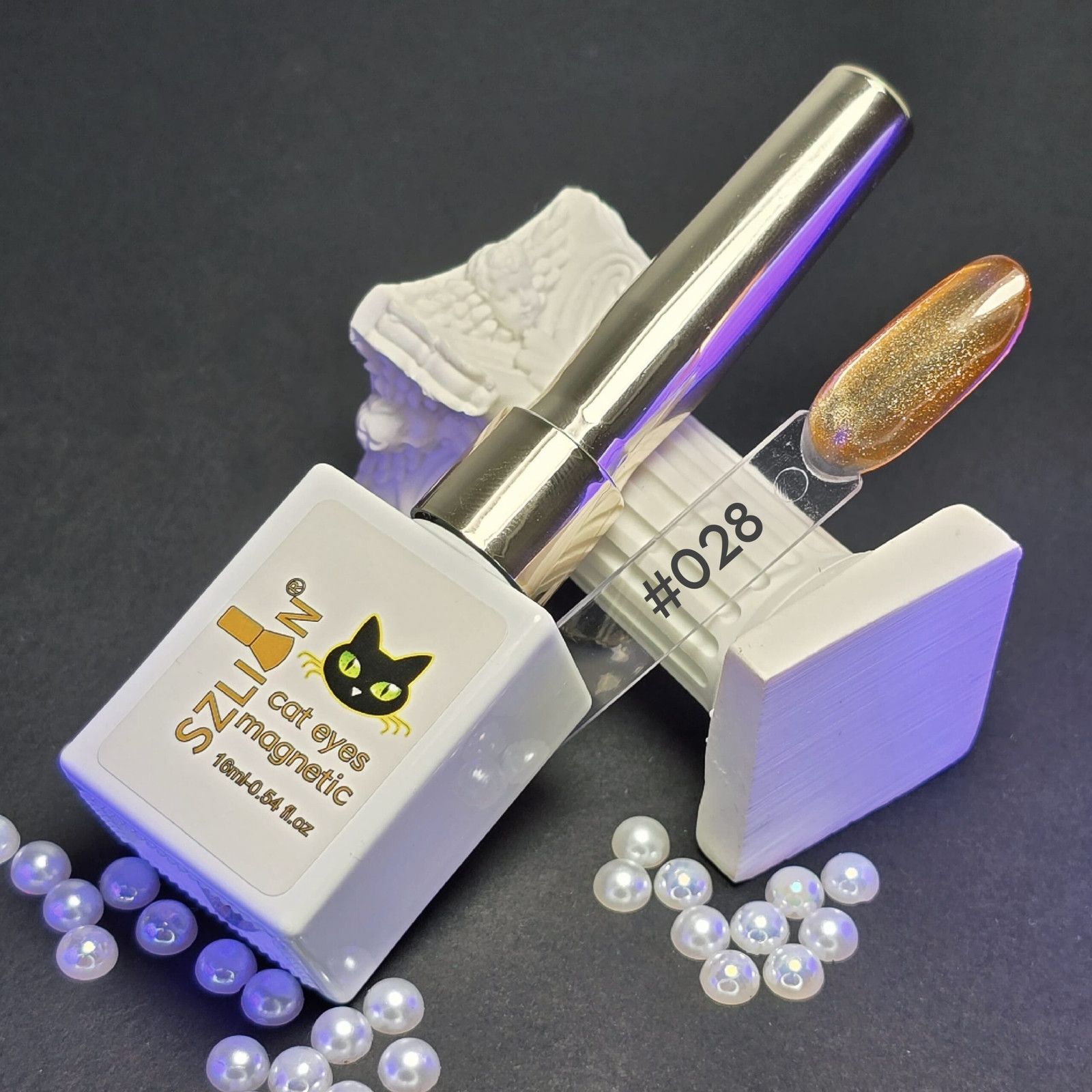 OJO DE GATO 028 ZLION 16 ML 1 Leyli Corazón OJO DE GATO 028 ZLION 16 ML