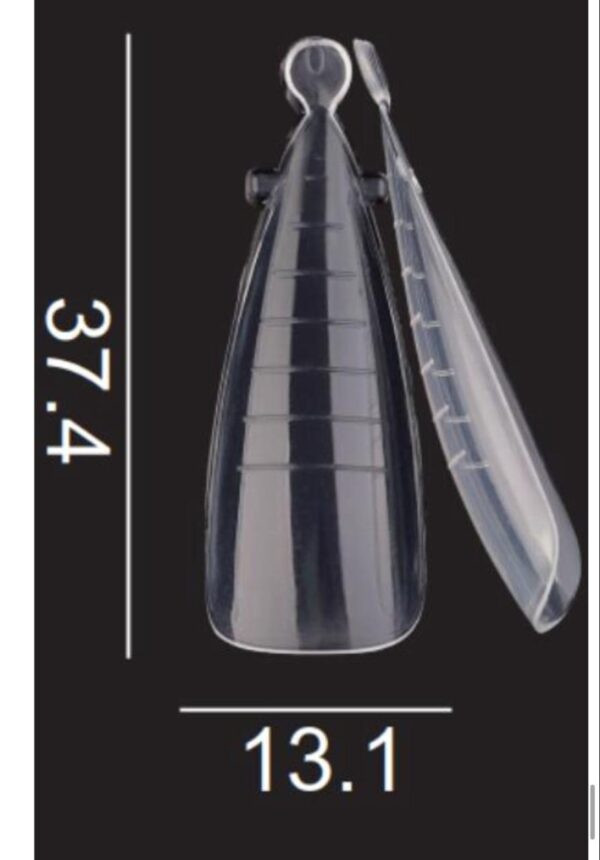 MOLDE DUAL ALMOND UÑA COMPLETA M LEYLI