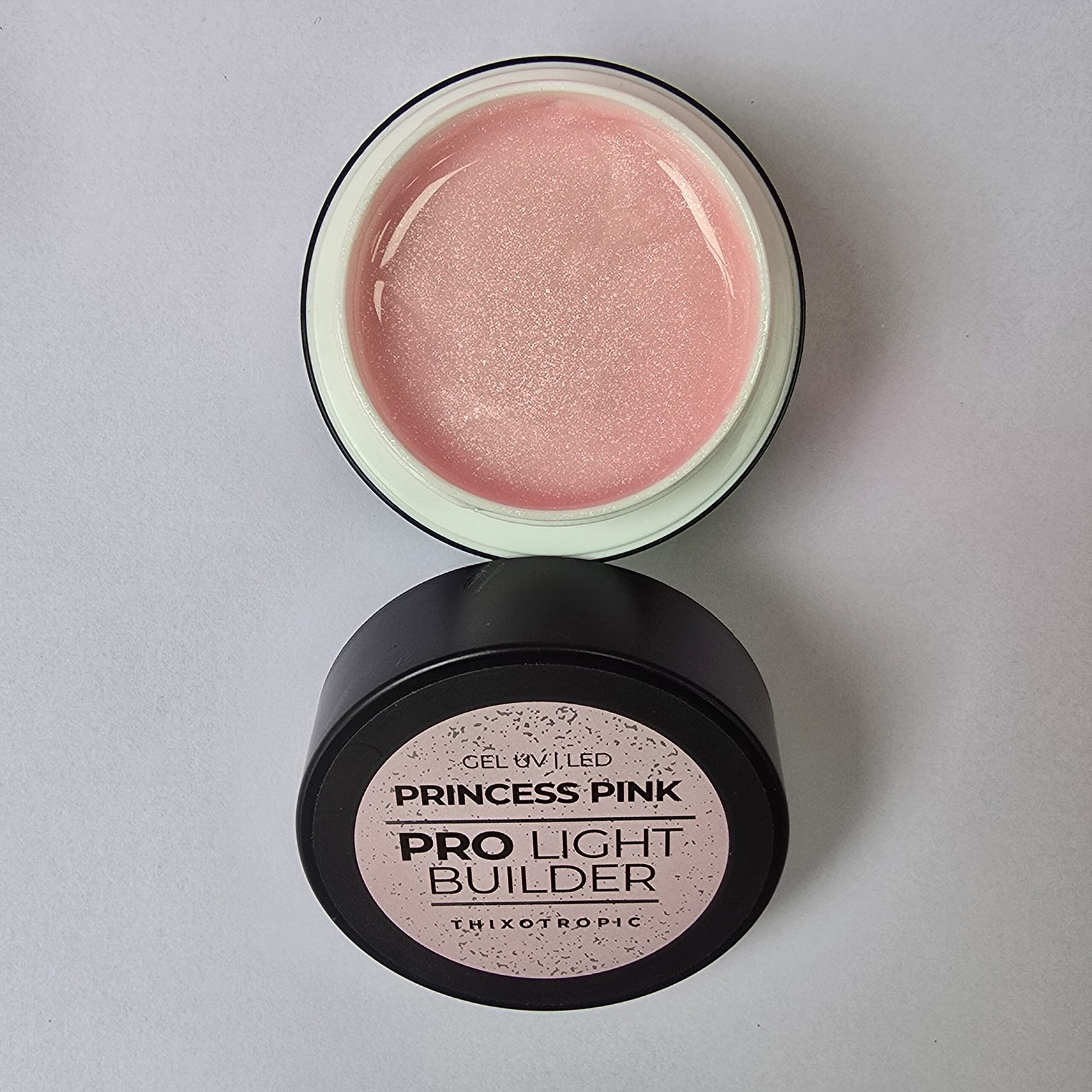 GEL BUILDER PRINCESS PINK 45GR PALU 1 Leyli Corazón GEL BUILDER PRINCESS PINK 45GR PALU