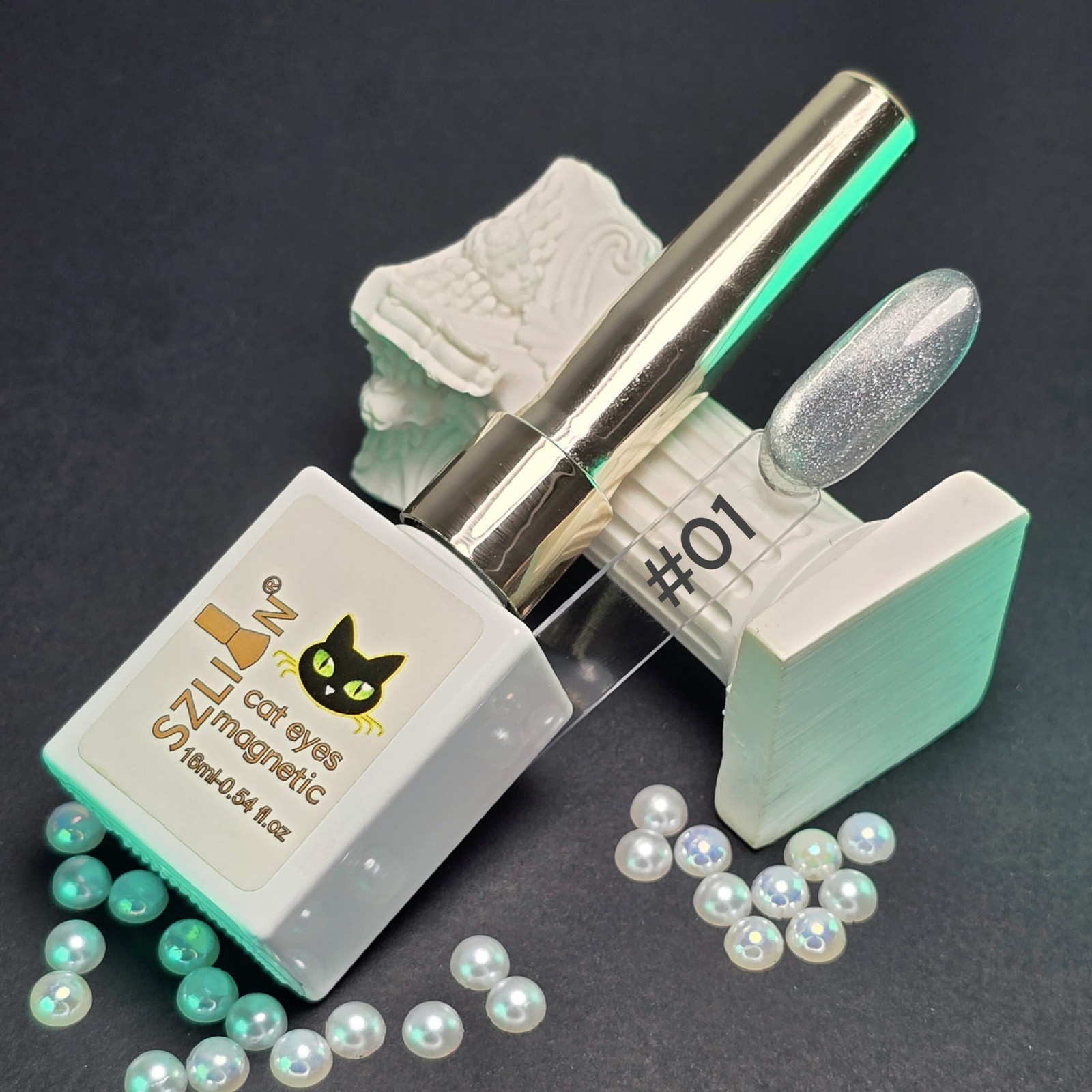 OJO DE GATO 01 ZLION 16 ML 1 Leyli Corazón OJO DE GATO 01 ZLION 16 ML