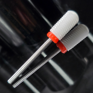 BROCA CILINDRICA DE CERAMICA CON PUNTA DE SEGURIDAD ROJO