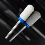 BROCA CILINDRICA DE CERAMICA CON PUNTA DE SEGURIDAD AZUL