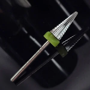 BROCA CONICA VERDE 15MM LEYLI CORAZON