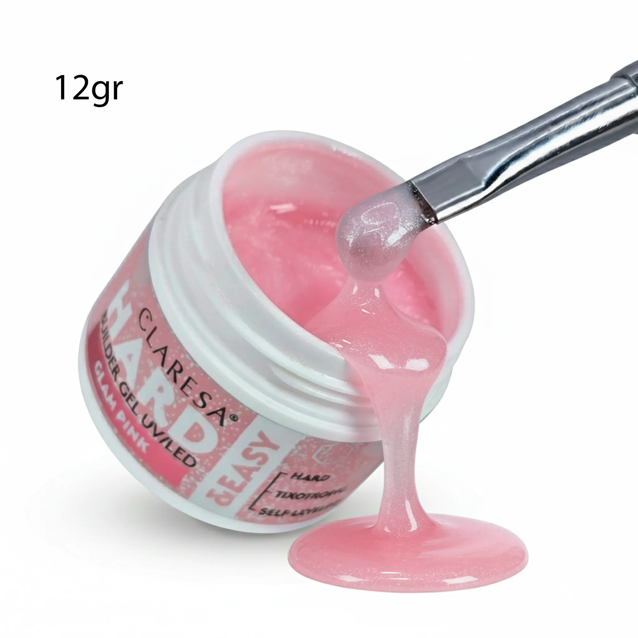 BUILDER HARD GLAM PINK CLARESA 12G 1 Leyli Corazón BUILDER HARD GLAM PINK CLARESA 12G