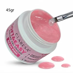 BUILDER GEL SOFT & EASY CLARESA GLAM PINK 45G
