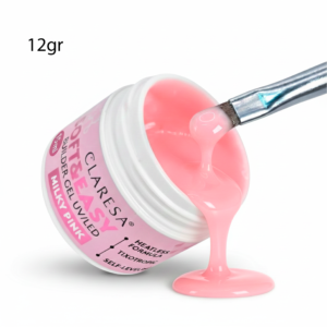 BUILDER GEL CLARESA MILKY PINK 12G
