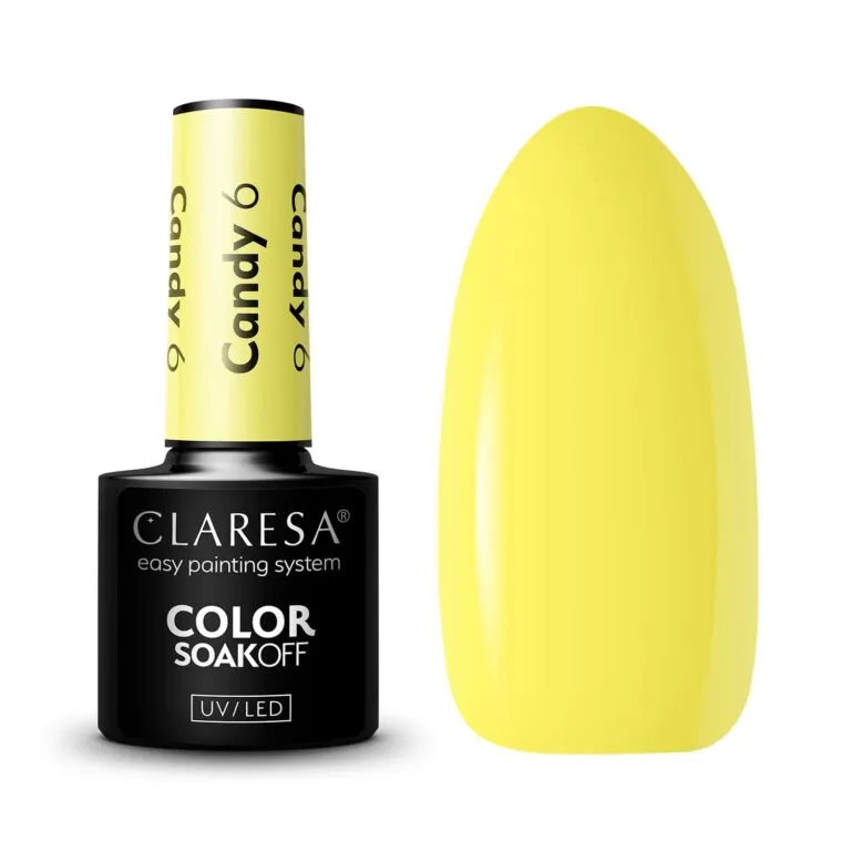 ESMALTE CANDY 6 CLARESA 1 Leyli Corazón ESMALTE CANDY 6 CLARESA