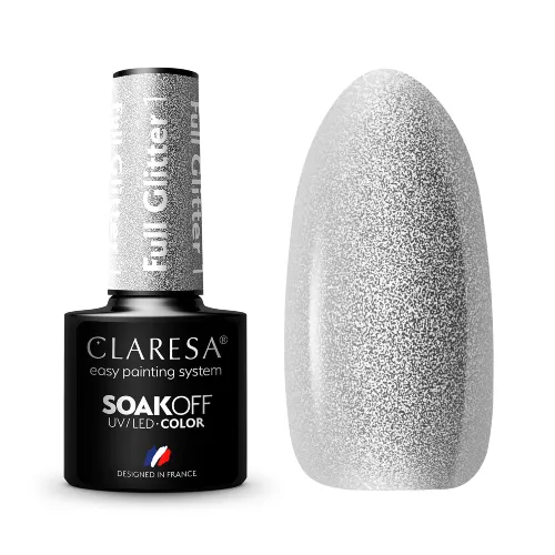 ESMALTE FULL GLITTER 1 CLARESA 1 Leyli Corazón ESMALTE FULL GLITTER 1 CLARESA