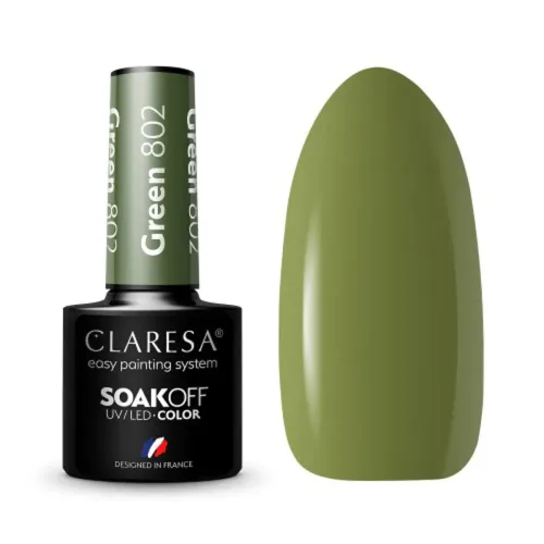 ESMALTE GREEN 802 CLARESA 1 Leyli Corazón ESMALTE GREEN 802 CLARESA