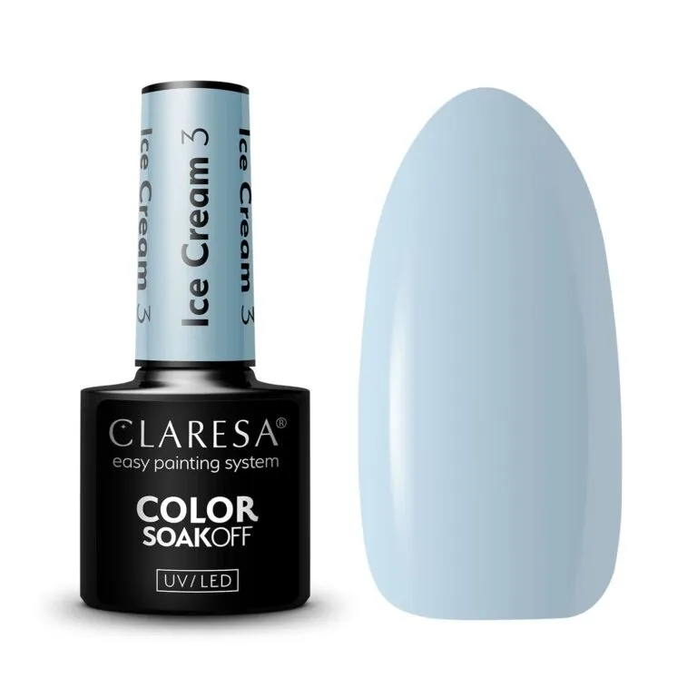 ESMALTE ICE CREAM 3 CLARESA 1 Leyli Corazón ESMALTE ICE CREAM 3 CLARESA