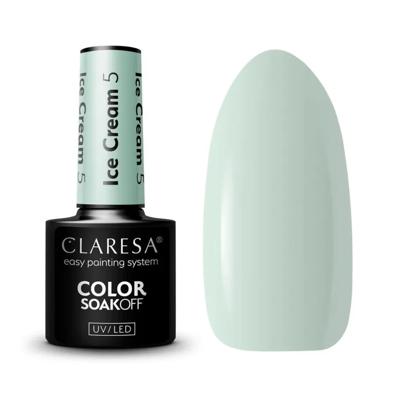 ESMALTE ICE CREAM 5 CLARESA 1 Leyli Corazón ESMALTE ICE CREAM 5 CLARESA
