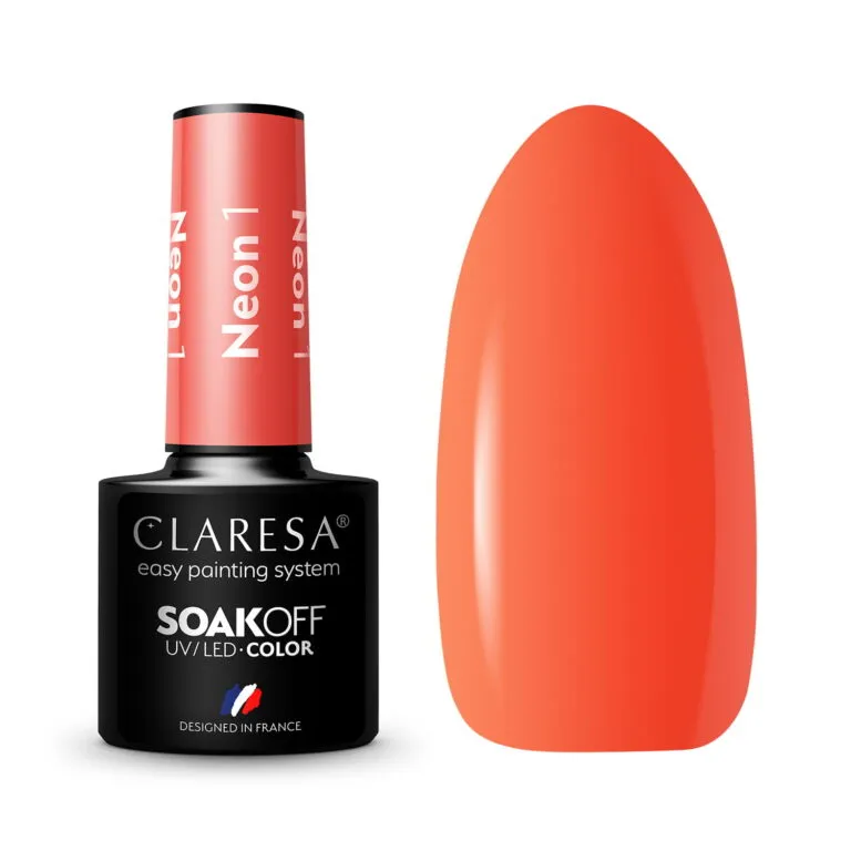 ESMALTE NEON 1 CLARESA 1 Leyli Corazón ESMALTE NEON 1 CLARESA