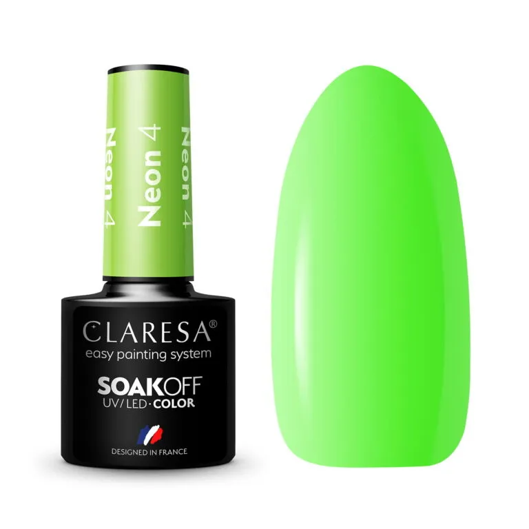 ESMALTE NEON 4 CLARESA 1 Leyli Corazón ESMALTE NEON 4 CLARESA