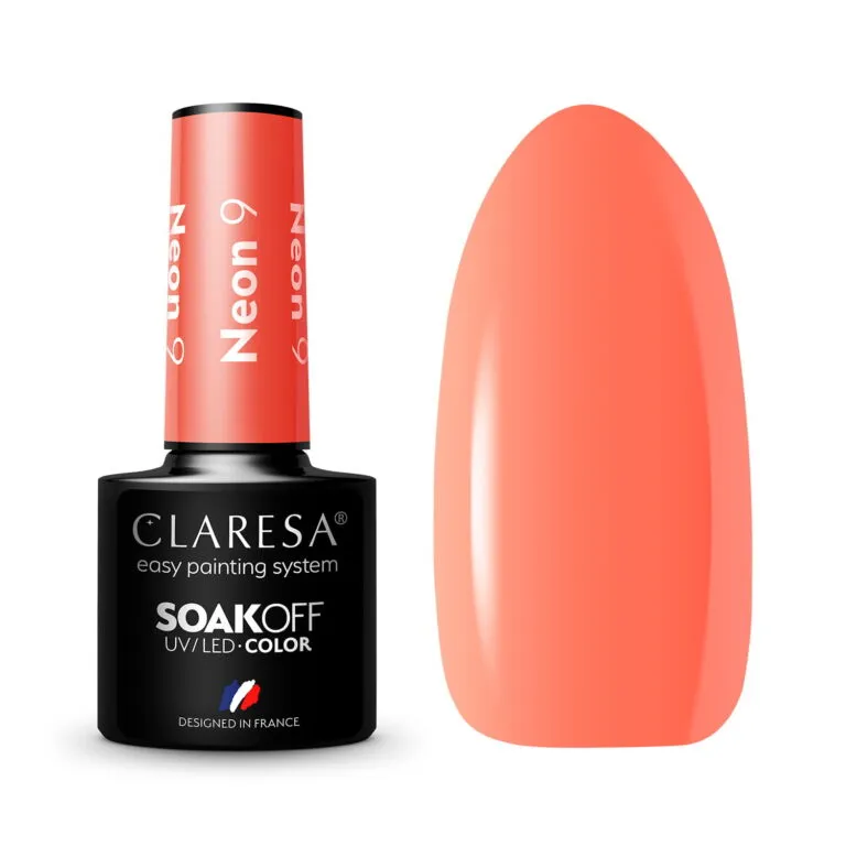 ESMALTE NEON 9 CLARESA 1 Leyli Corazón ESMALTE NEON 9 CLARESA