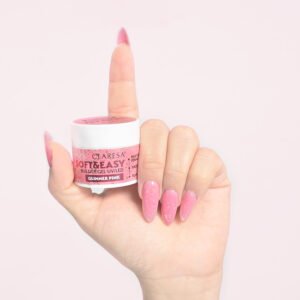 BUILDER GEL CLARESA GLIMMER PINK 12G
