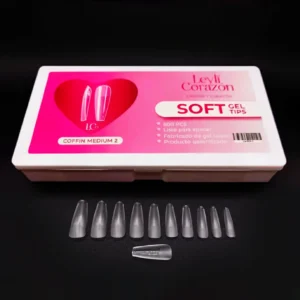SOFT GEL COFFIN MEDIUM 2 X 600 LEYLI CORAZON