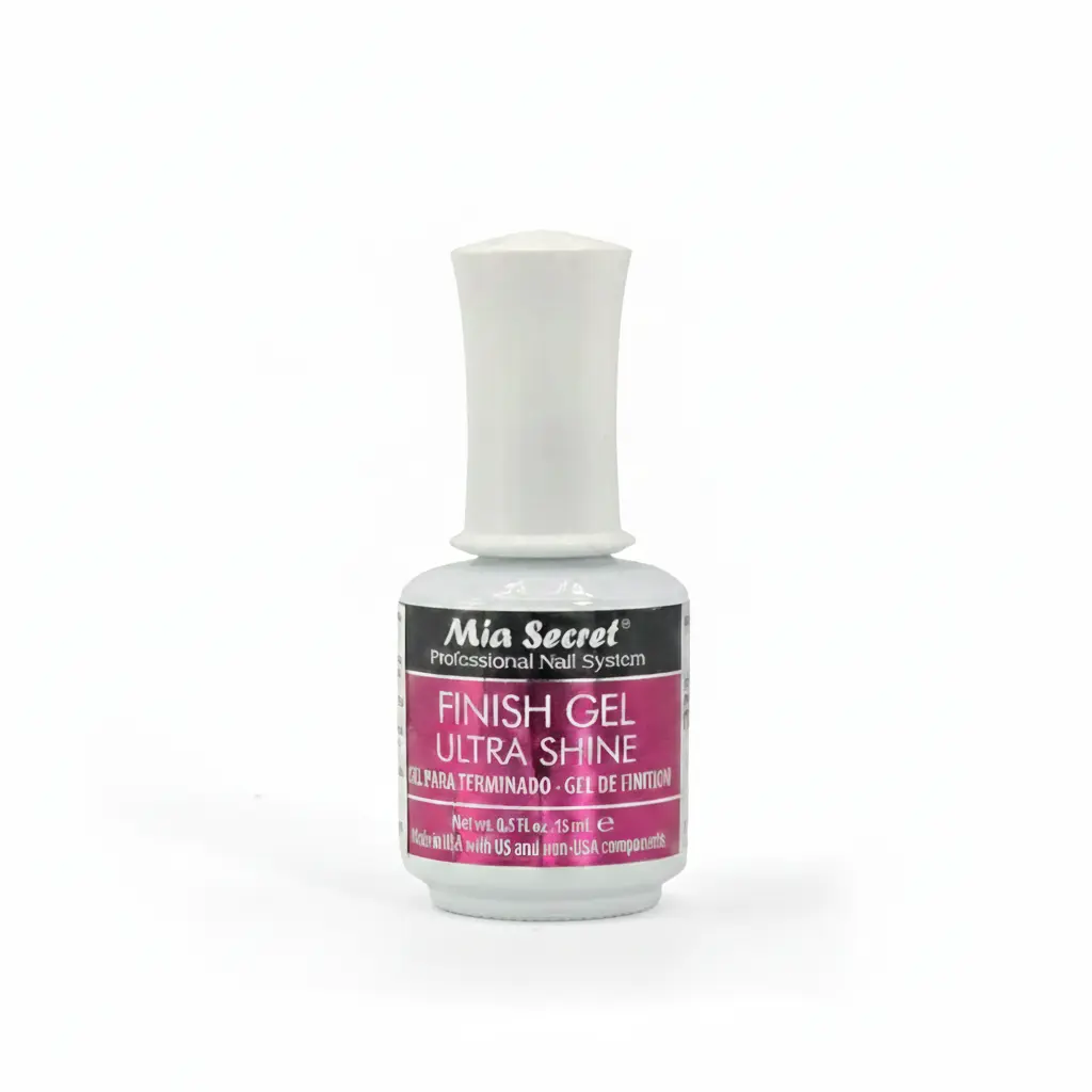 UV FINISH GEL 1/2 OZ MIA SECRET 1 Leyli Corazón UV FINISH GEL 1/2 OZ MIA SECRET