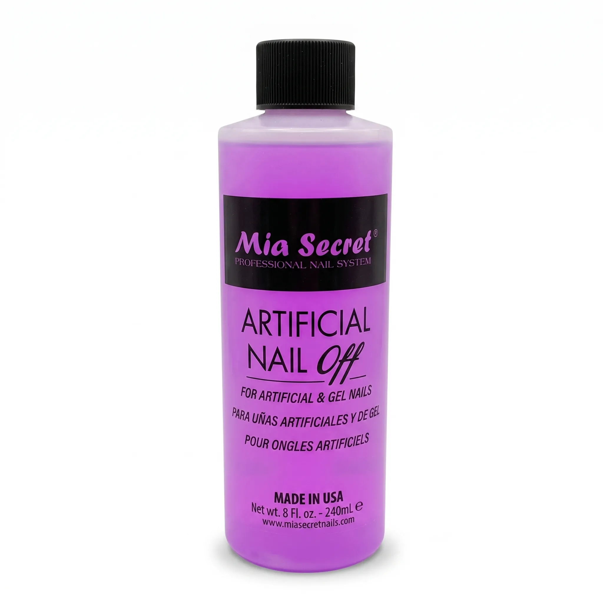 ARTIFICIAL NAIL OFF 8 OZ MIA SECRET 1 Leyli Corazón ARTIFICIAL NAIL OFF 8 OZ MIA SECRET