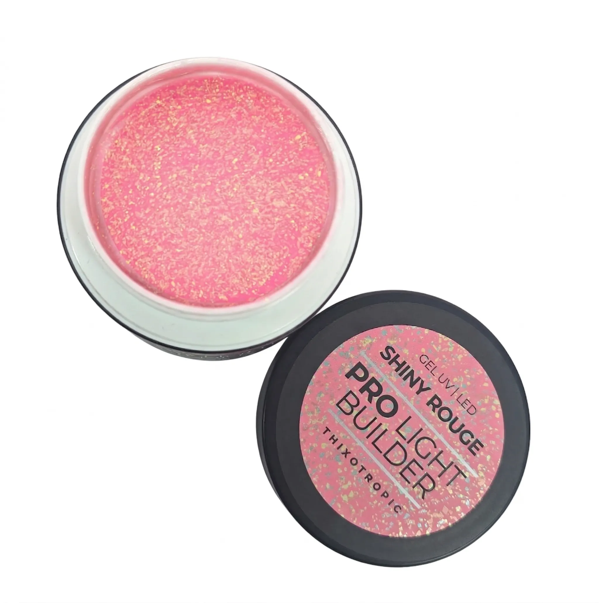 GEL BUILDER SHINY ROUGE 45GR PALU 2 Leyli Corazón GEL BUILDER SHINY ROUGE 45GR PALU - Imagen 2