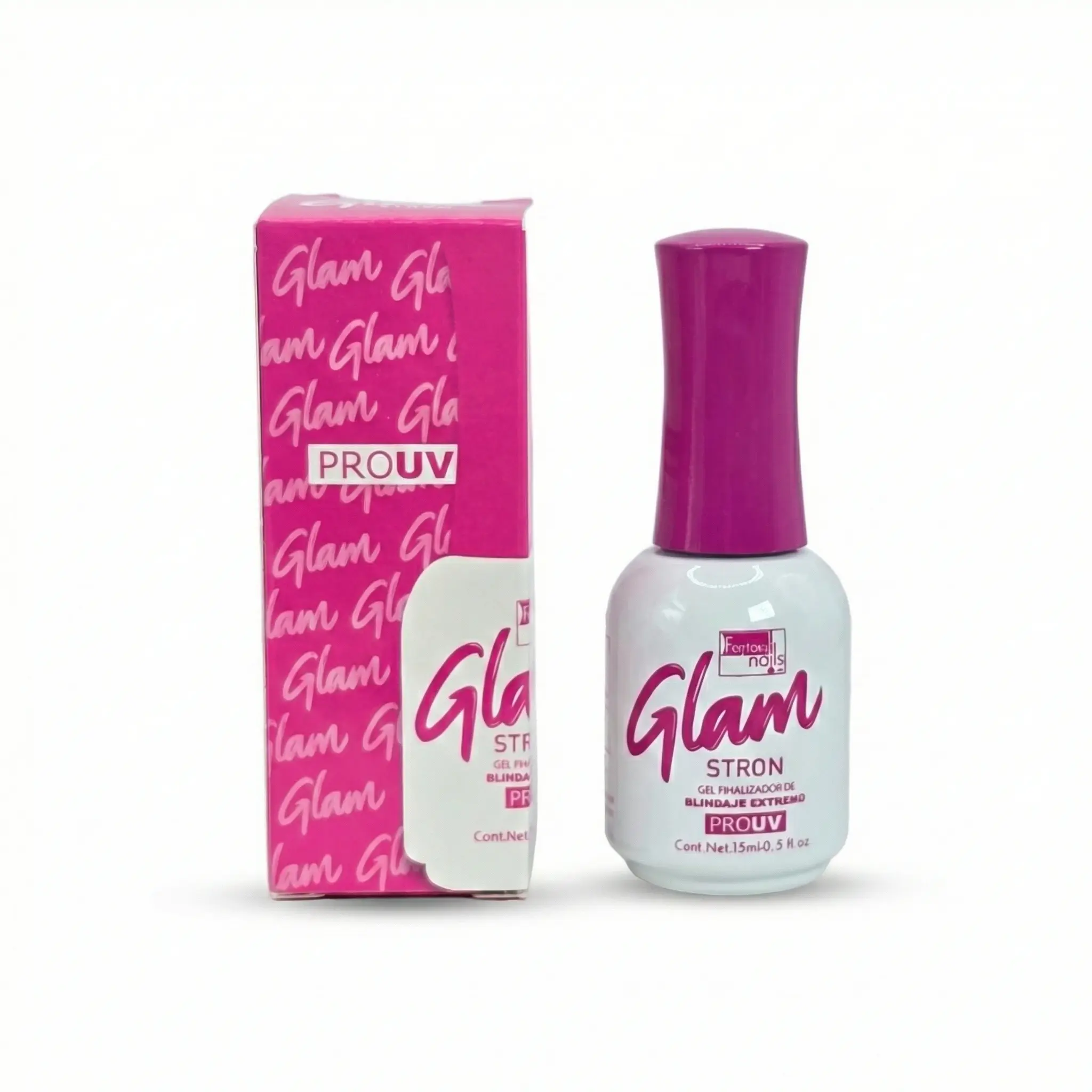 GLAM STRON GEL 15ML FANTASY NAILS 1 Leyli Corazón GLAM STRON GEL 15ML FANTASY NAILS