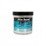 CLEAR ACRYLIC POWDER 4 OZ MIA SECRET