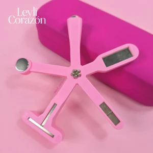 IMAN OJO DE GATO ROSADO X 6