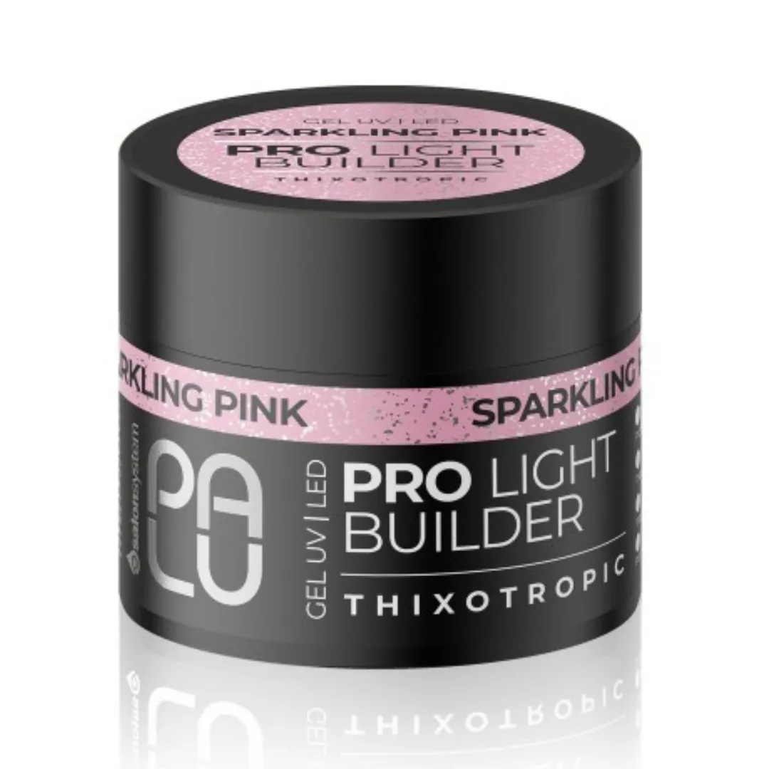 GEL BUILDER SPARKLING PINK 45GR PALU 1 Leyli Corazón GEL BUILDER SPARKLING PINK 45GR PALU