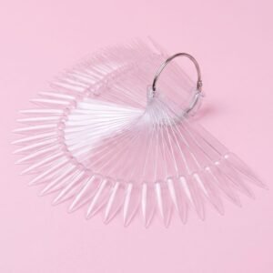 LLAVERO STILETO TRANSPARENTE