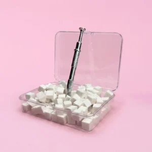 SET DE ESPONJA + PINZA  BLANCO