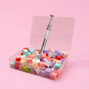 SET DE ESPONJA + PINZA COLORES