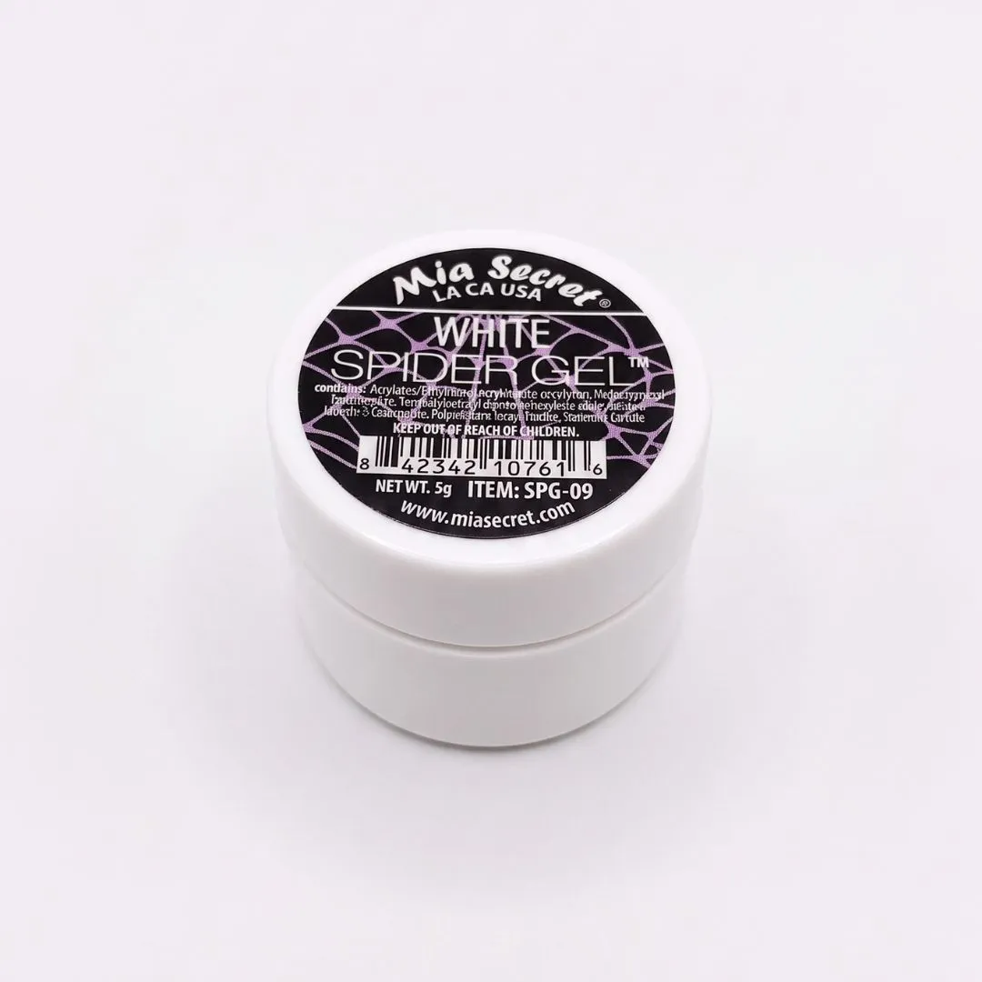 UV-LED SPIDER NAIL GEL 5G WHITE MIA SECRET 1 Leyli Corazón UV-LED SPIDER NAIL GEL 5G WHITE MIA SECRET