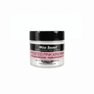 FROSTED PINK ACRYIC POWDER 1 OZ MIA SECRET