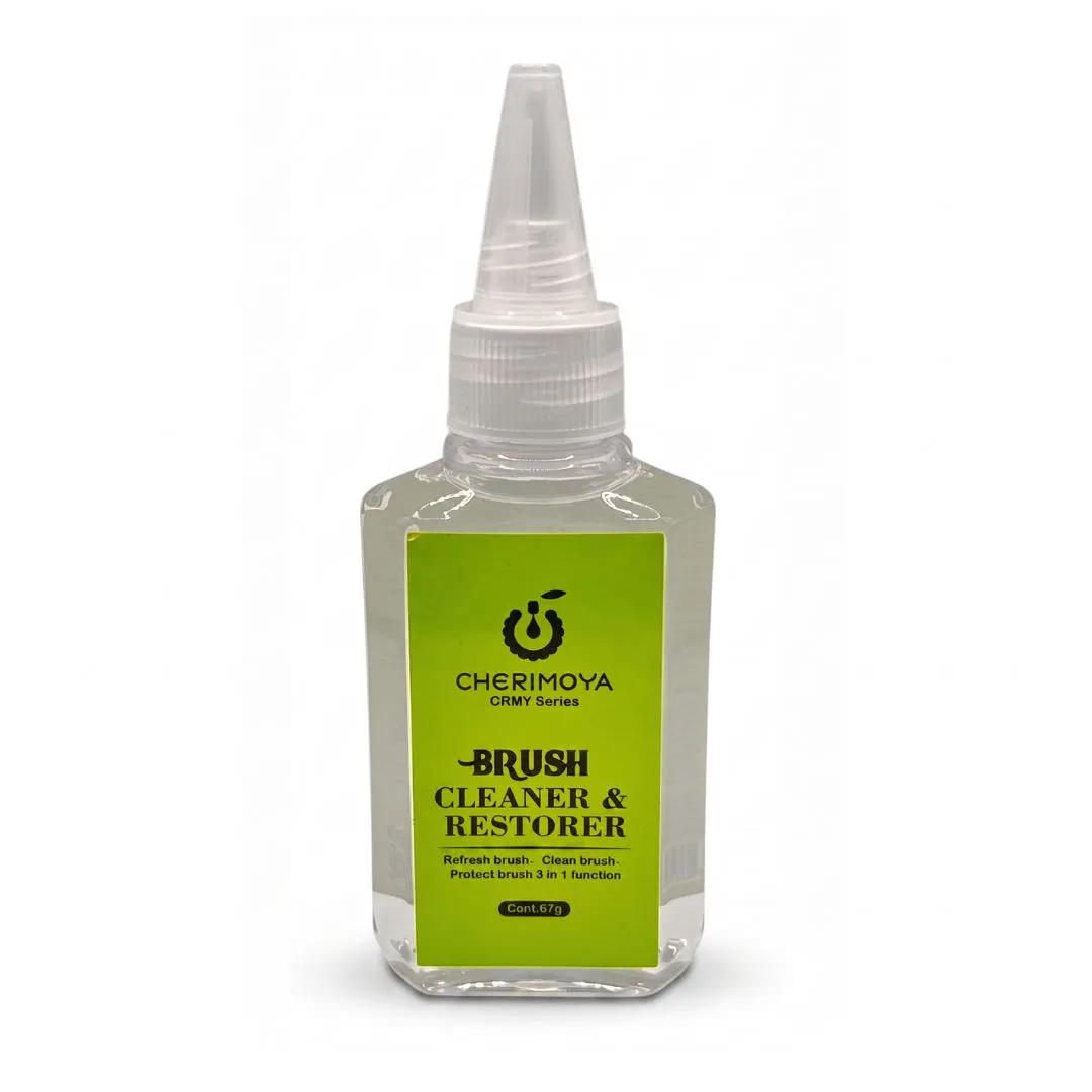 BRUSH CLEANER Y RESTORER 67G CHERIMOYA 1 Leyli Corazón BRUSH CLEANER Y RESTORER 67G CHERIMOYA