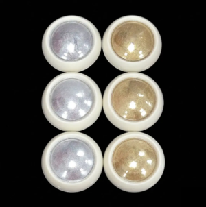 EFECTO ESPEJO DORADO Y PLATEADO