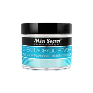 CLEAR ACRYLIC POWDER 2 OZ MIA SECRET