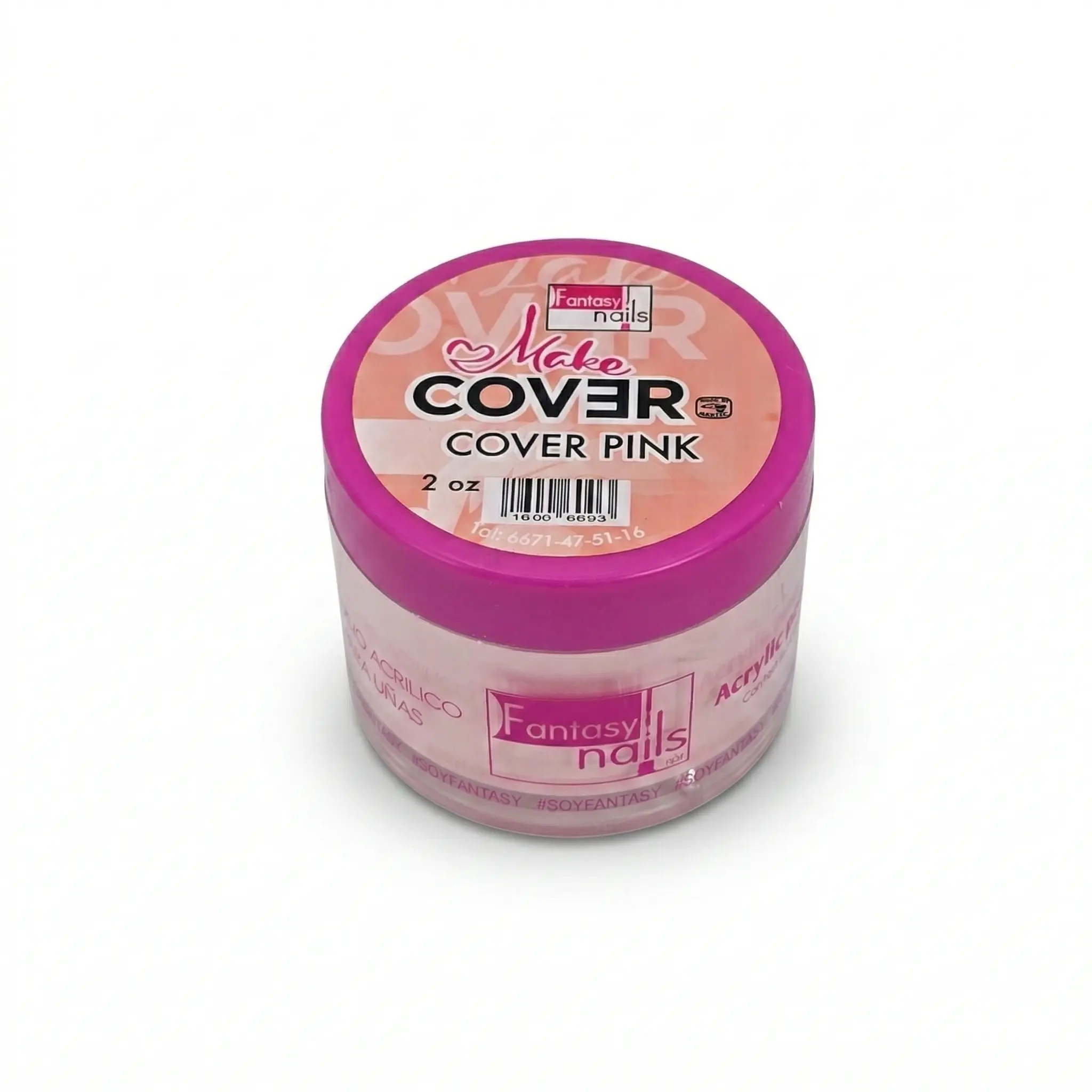 MAKE COVER PINK 2 OZ FANTASY NAILS 2 Leyli Corazón MAKE COVER PINK 2 OZ FANTASY NAILS - Imagen 2
