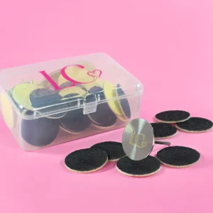 BROCA +  PODODISCO  25MM #100 LEYLI CORAZON