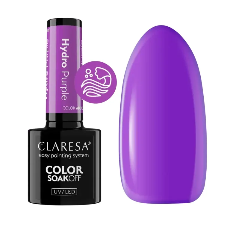 ESMALTE HYDRO PURPLE CLARESA 1 Leyli Corazón ESMALTE HYDRO PURPLE CLARESA