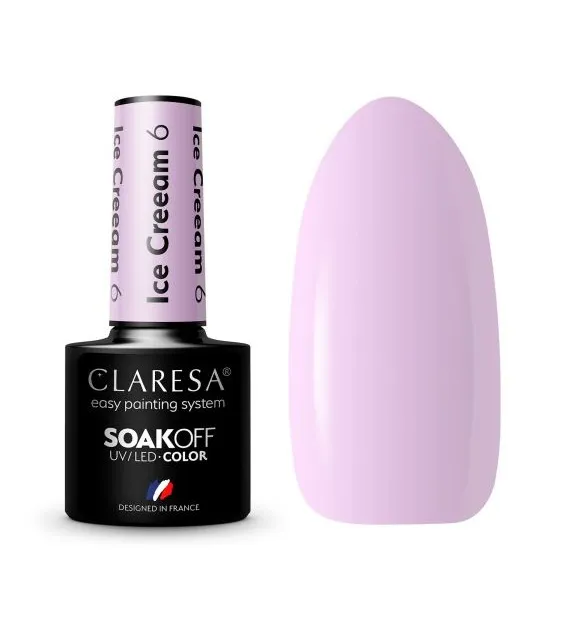 ESMALTE ICE CREAM 6 CLARESA 1 Leyli Corazón ESMALTE ICE CREAM 6 CLARESA