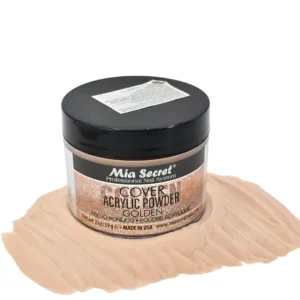 COVER GOLDEN ACRYLIC POWDER 2 OZ MIA SECRET